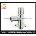 Brass Chrome Plated Angle Valve with Ceramics Valve Plug (YS2018)